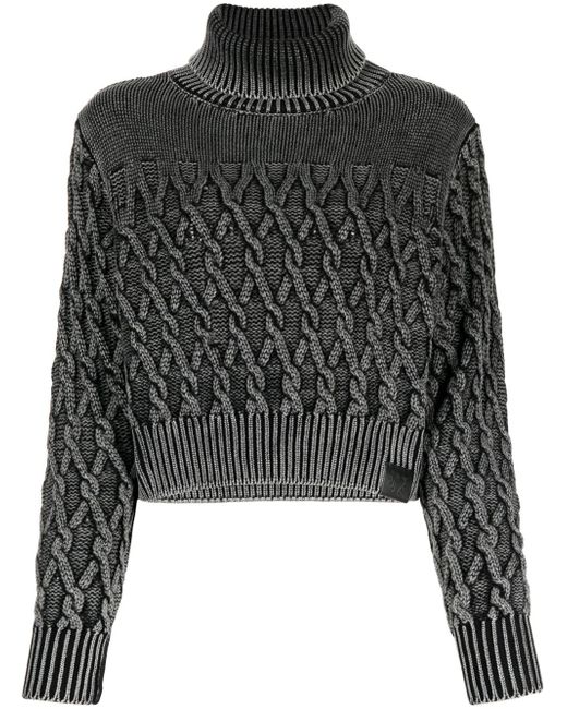 Stolen Girlfriends Club cable-knit cotton jumper