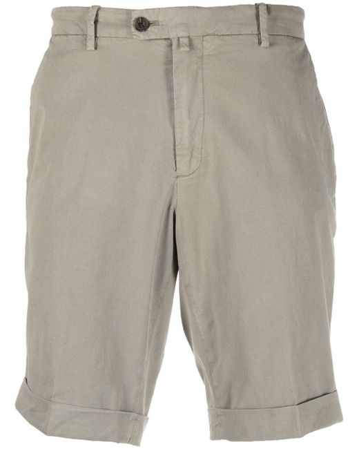 Corneliani cotton-lyocell bermuda shorts