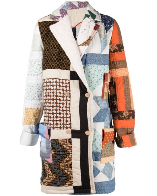 Bethany Williams upcycled quilted blanket coat