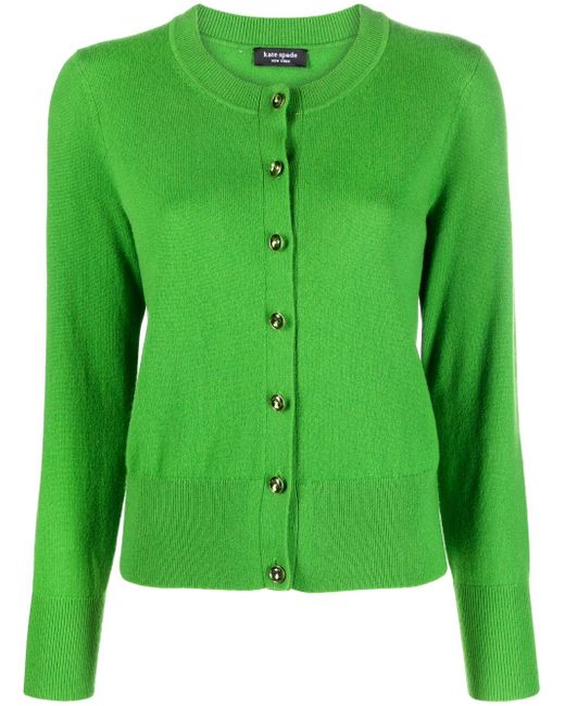 Kate Spade New York fine-knit buttoned cardigan