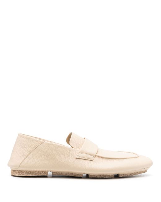 Officine Creative grained leather loafers