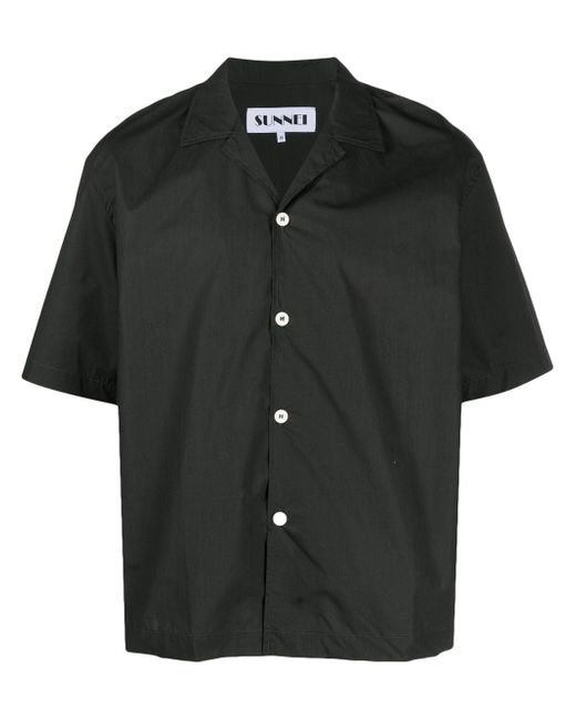 Sunnei button-up cotton shirt