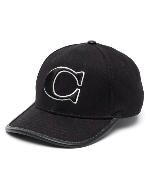 Coach embossed-logo cotton cap
