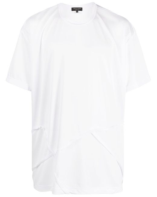 Comme Des Garçons Homme Plus exposed-seam short-sleeve T-shirt