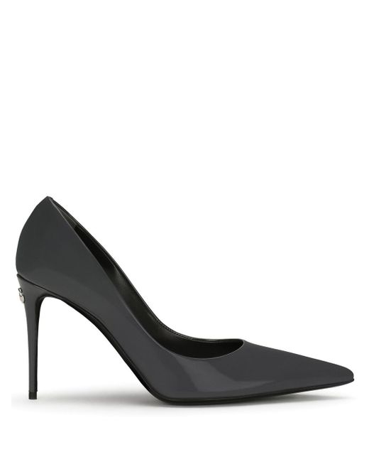 Dolce & Gabbana KIM pointed-toe patent leather pumps