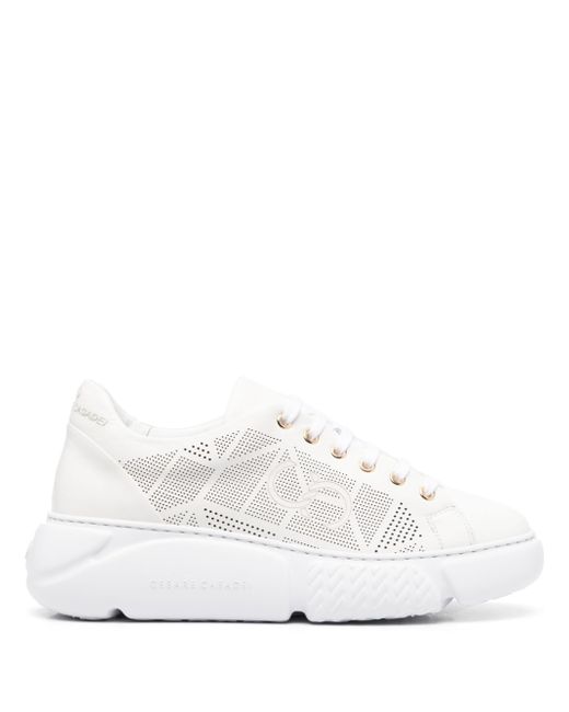 Casadei low-top lace-up sneakers