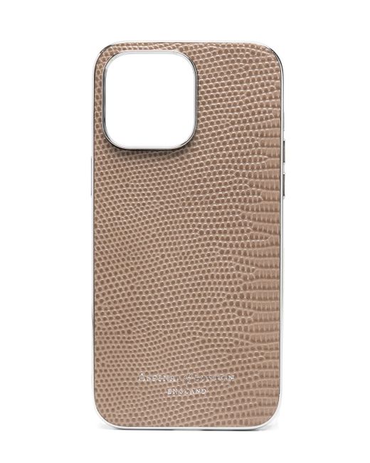 Aspinal of London logo-print iPhone 14 Pro Max case