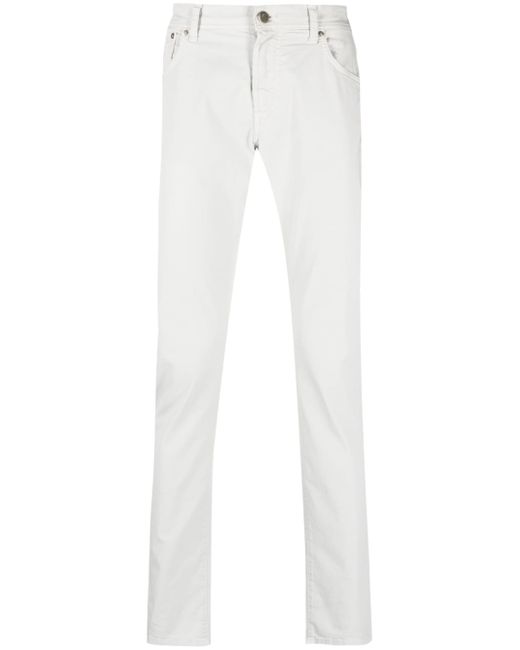 Corneliani low-rise skinny trousers