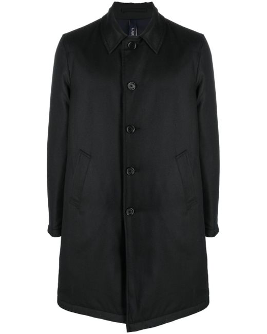 Lardini single-breasted wool coat
