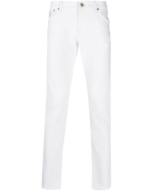 Corneliani low-rise skinny trousers