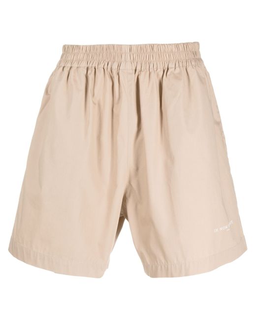 Ih Nom Uh Nit contrast-pocket track shorts