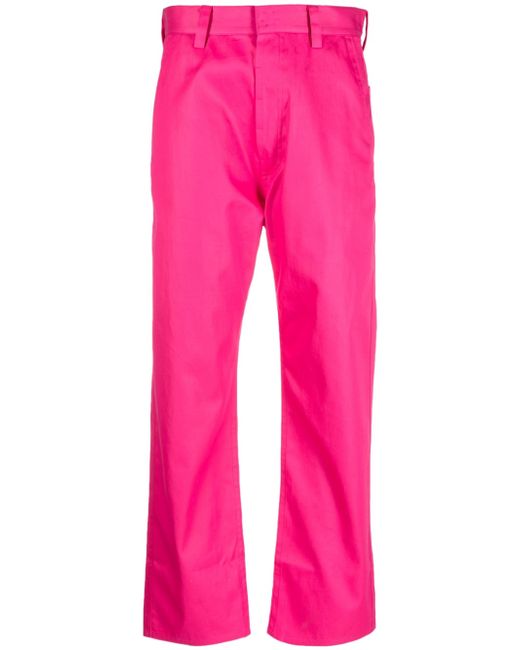 Sofie D'hoore straight-leg cropped cotton trousers
