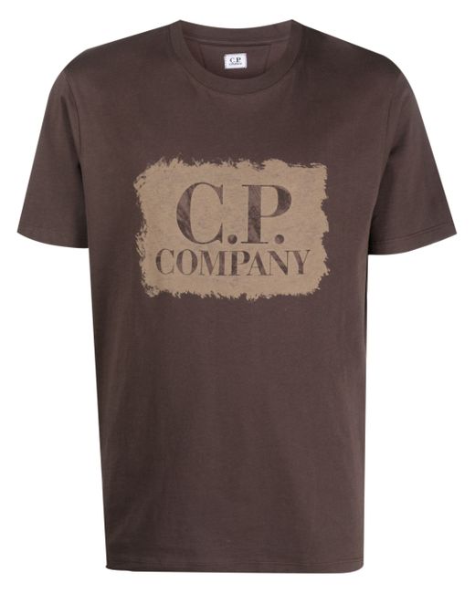 CP Company logo-print cotton T-shirt