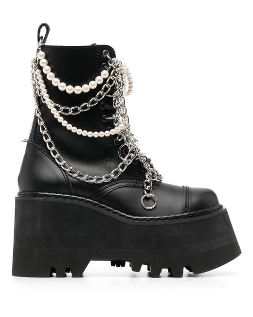 Junya Watanabe chain-detail platform boots