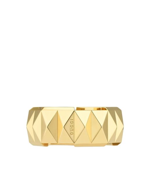 Gucci 18kt Yellow Link to Love ring