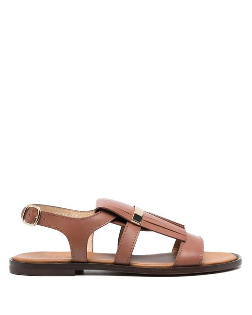 Doucal's fringed leather sandals