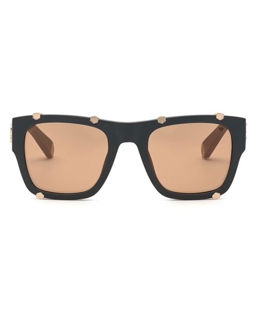 Philipp Plein Icon hexagon square-frame sunglasses