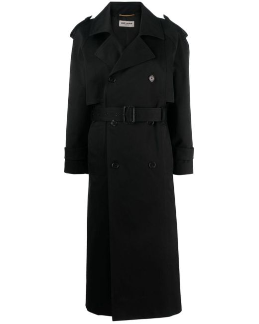 Saint Laurent Classic cotton trench coat