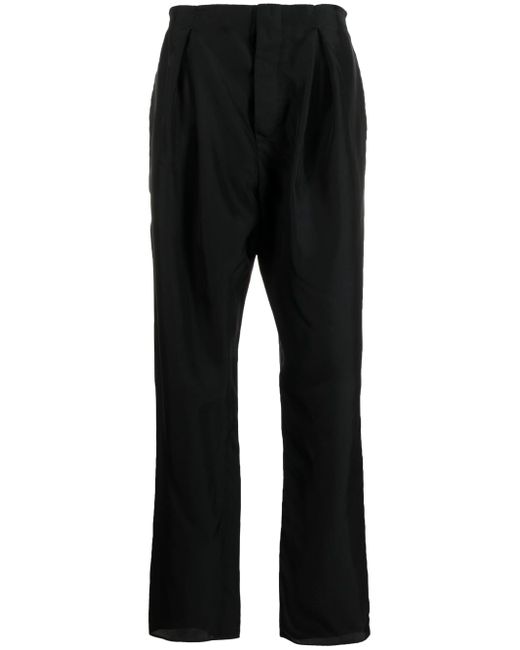 Sapio pleat-detail straight-leg trousers