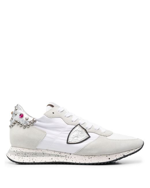 Philippe Model stud-embellished low-top sneakers