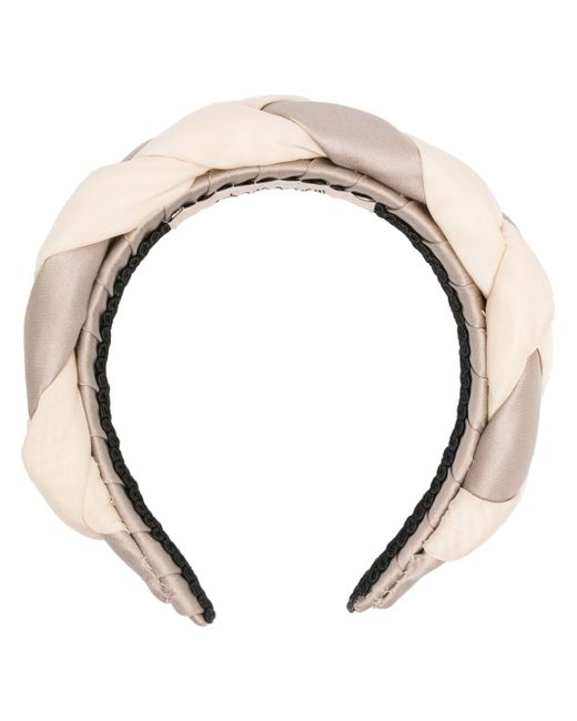 Roberto Cavalli braided-detail headband