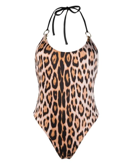 Roberto Cavalli leopard-print swimsuit