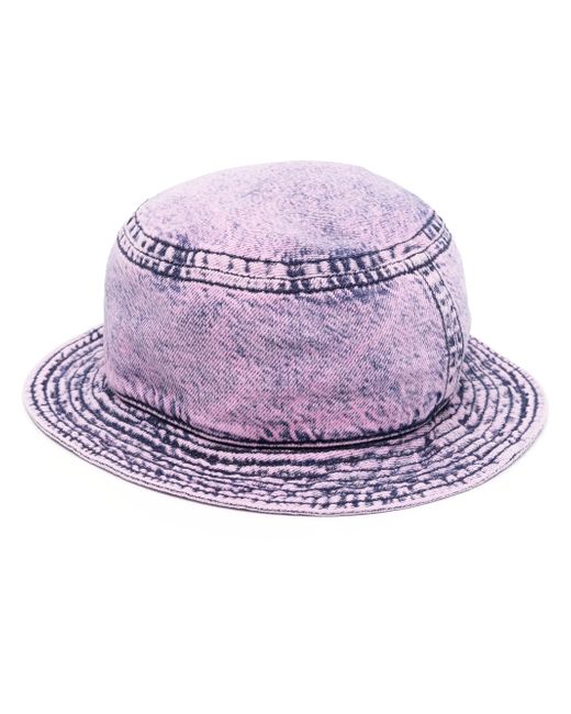 Sandro washed-denim bucket hat