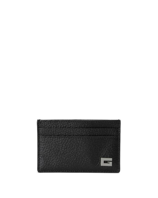 Gucci G-detail leather card holder