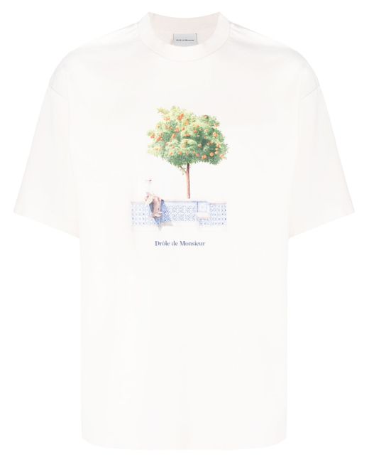 Drôle De Monsieur photograph-print cotton T-Shirt