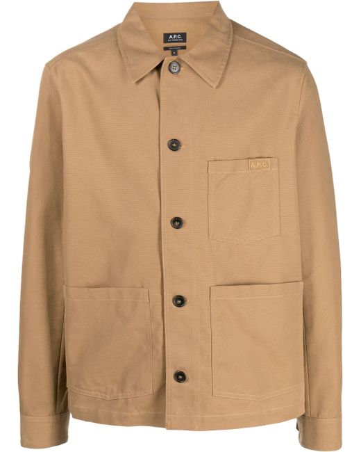 A.P.C. cotton shirt jacket