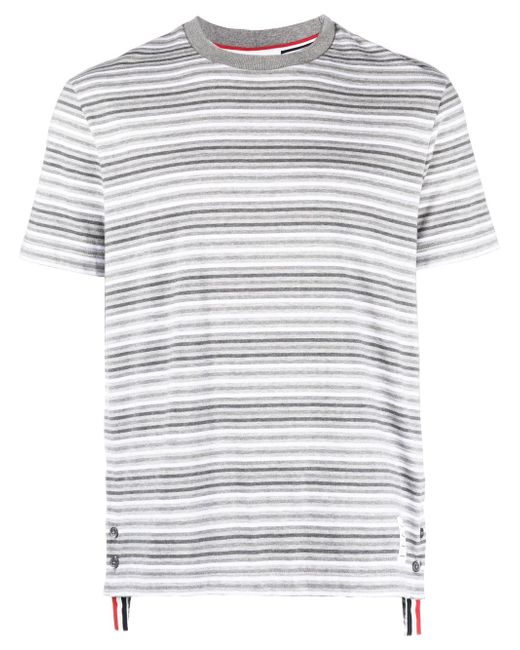 Thom Browne striped cotton T-shirt