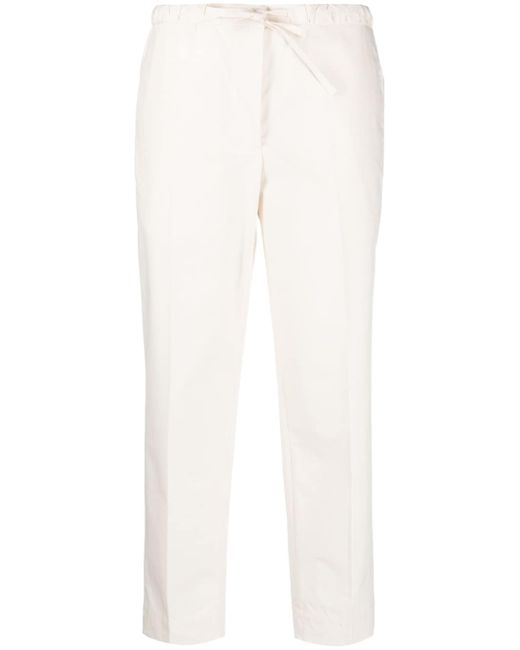 Jil Sander cropped cotton trousers