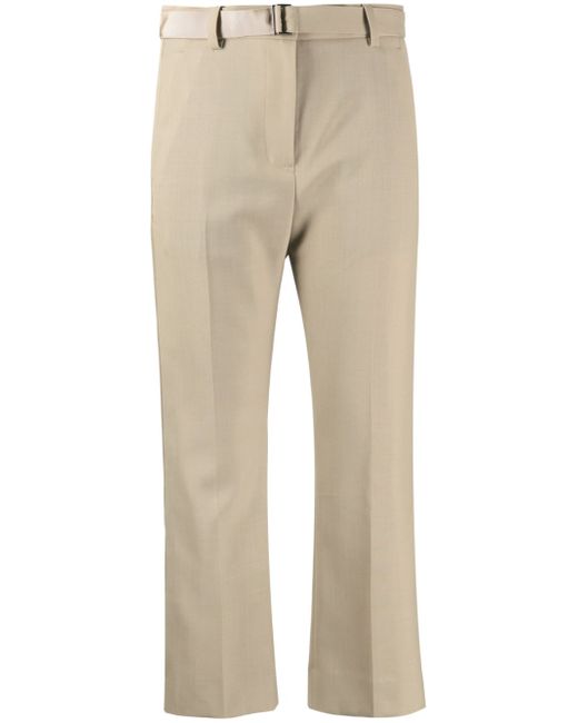 Sacai cropped tailored trousers