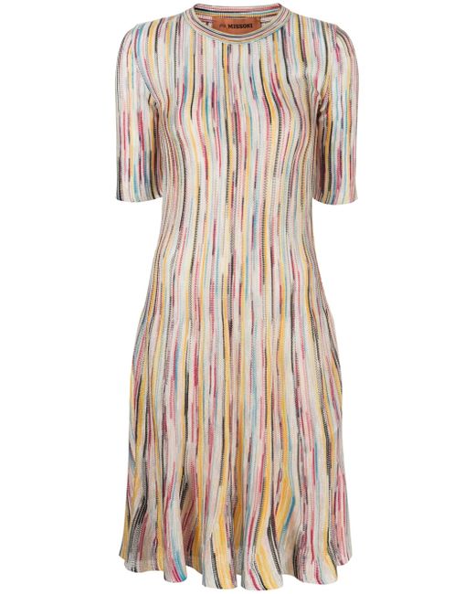 Missoni striped silk dress