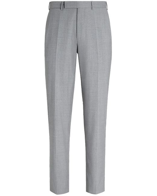 Z Zegna concealed-fastening tailored trousers