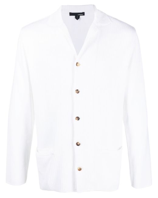Lardini spread-collar long-sleeved shirt