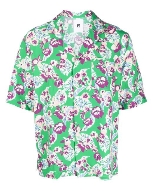 PT Torino floral-print shirt