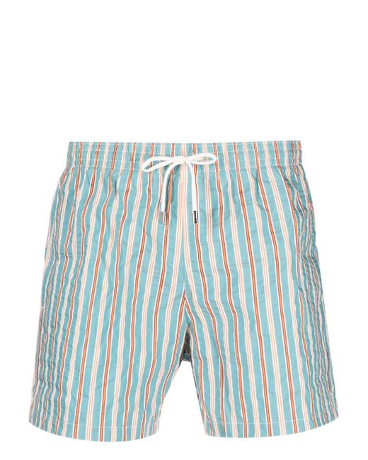 Canali striped swimming shorts