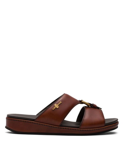 Carshoe buckle-embellished flat sandals