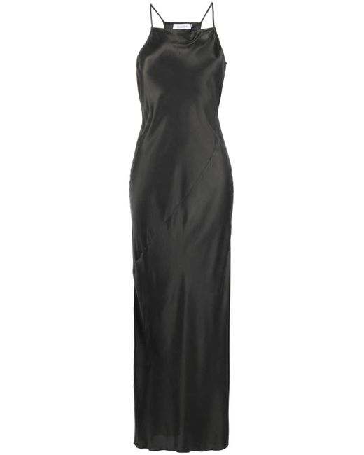 Rodebjer satin-finish long dress