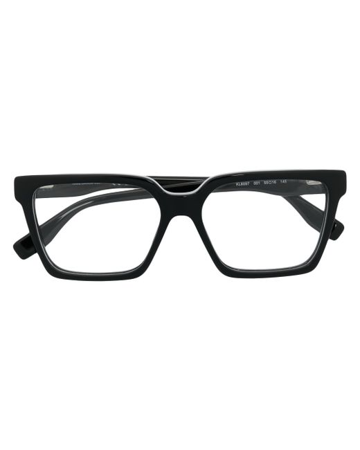 Karl Lagerfeld rectangular-frame logo glasses