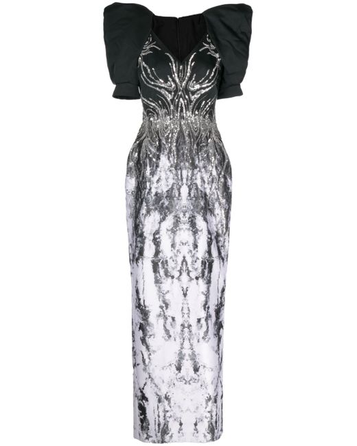 Saiid Kobeisy sequin-embellished gown