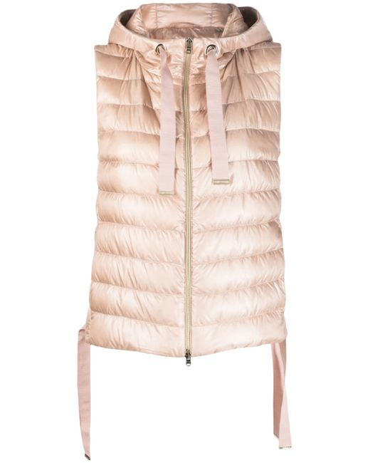 Herno hooded quilted gilet