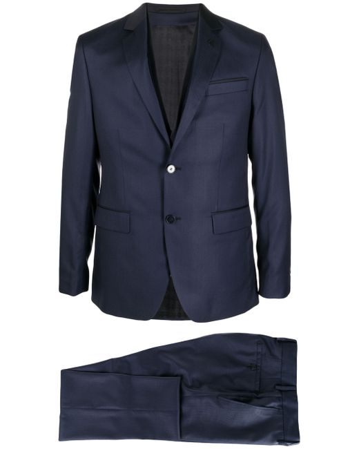 Karl Lagerfeld single-breasted wool-blend suit