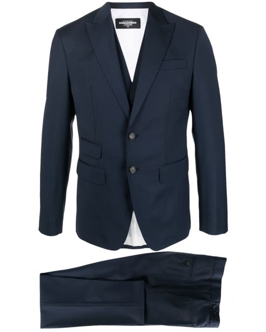 Dsquared2 stretch-wool three-piece suit