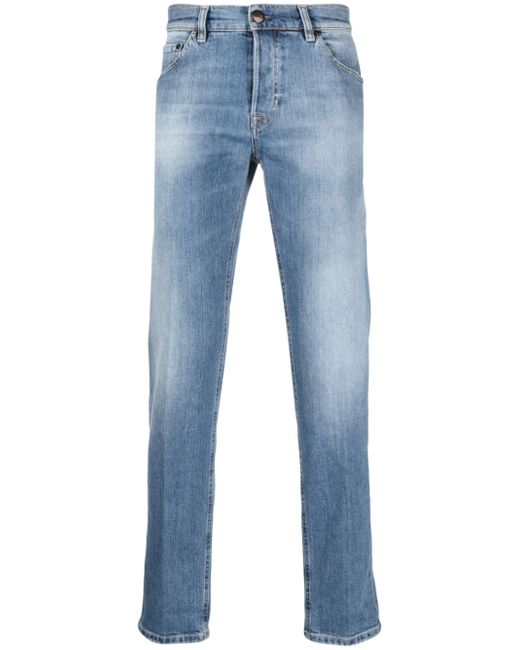 PT Torino stretch-cotton straight-leg jeans
