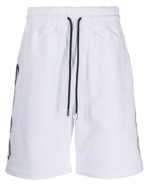 Gcds drawstring cotton track shorts