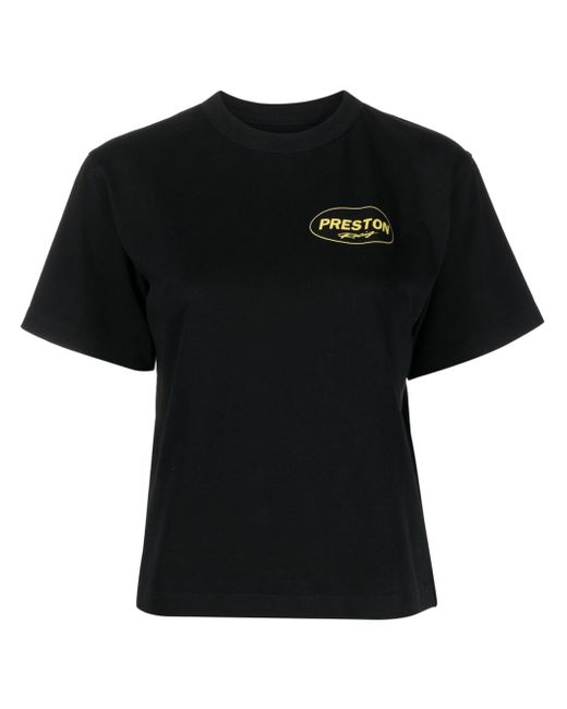 Heron Preston Racing logo-print T-shirt