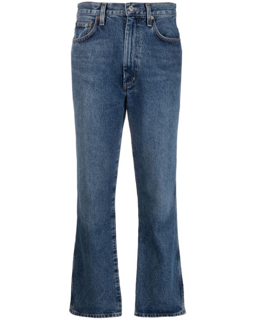 Agolde high-waist cropped jeans