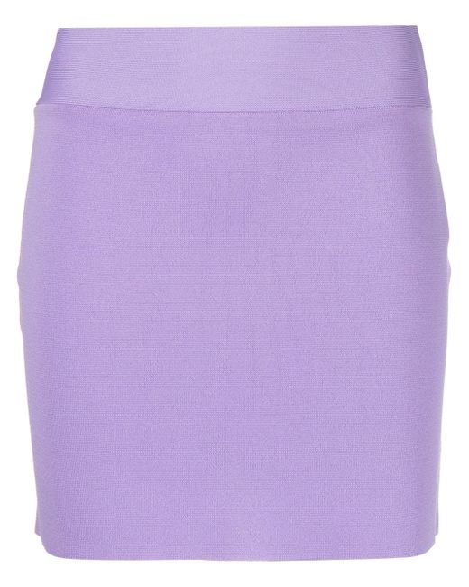 P.A.R.O.S.H. high-waisted knitted skirt